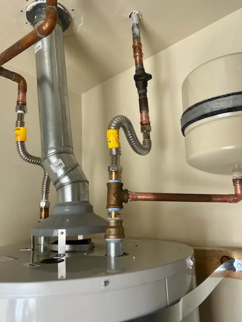 Water heater installation and plumbing repair in Willowbend